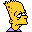 Old Bart (still in 4th grade) icon